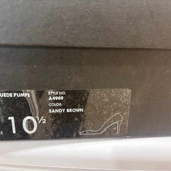 J. Crew Beige Suede Pointed-Toe Pump - Picture 3 of 3